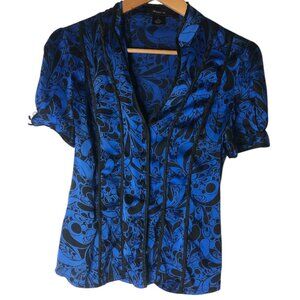 y2k Arden B Silk Blouse